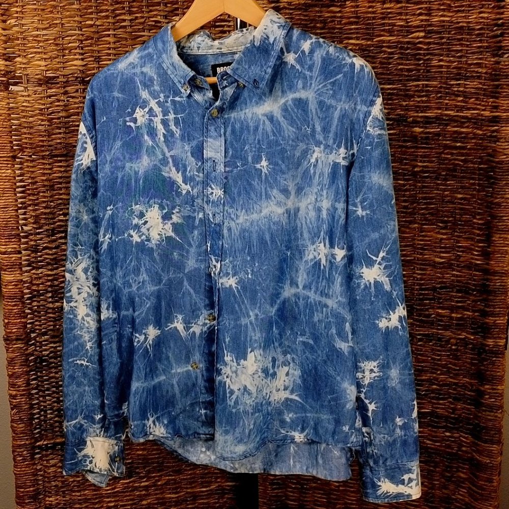 Brooklyn Industries Button Up Shirt Large